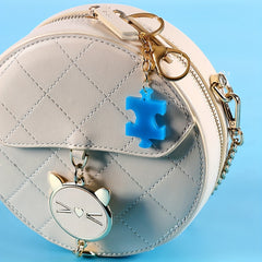 Heart Puzzle Silicone Resin Mold Keychain Pendant Necklace Jewelry Making