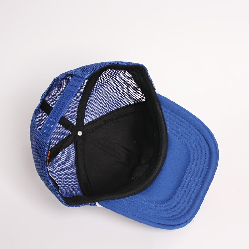 Letter Trucker Hat Men Women Hip Hop Baseball Cap Dad Hats Mesh Cap