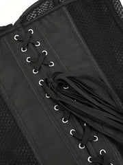 Tummy Control Strapless Corset Top Lace Up Shaping Underwear