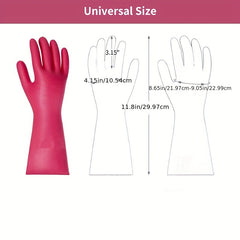 Reusable Kitchen Gloves for Dishwashing, Hand Protection for Cleaning