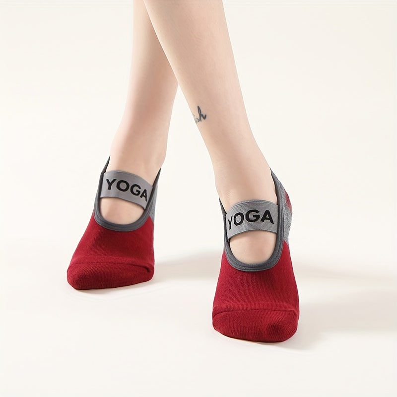 Women's Non-slip Yoga Socks Indoor Fitness Sports Floor Socks