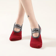 Women's Non-slip Yoga Socks Indoor Fitness Sports Floor Socks