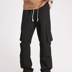 Cargo Pants Men s Flap Pocket Trousers Loose Casual Outdoor Pants