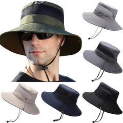UPF 50 Sun Hat Wide Brim Bucket Hat UV Protection Outdoor