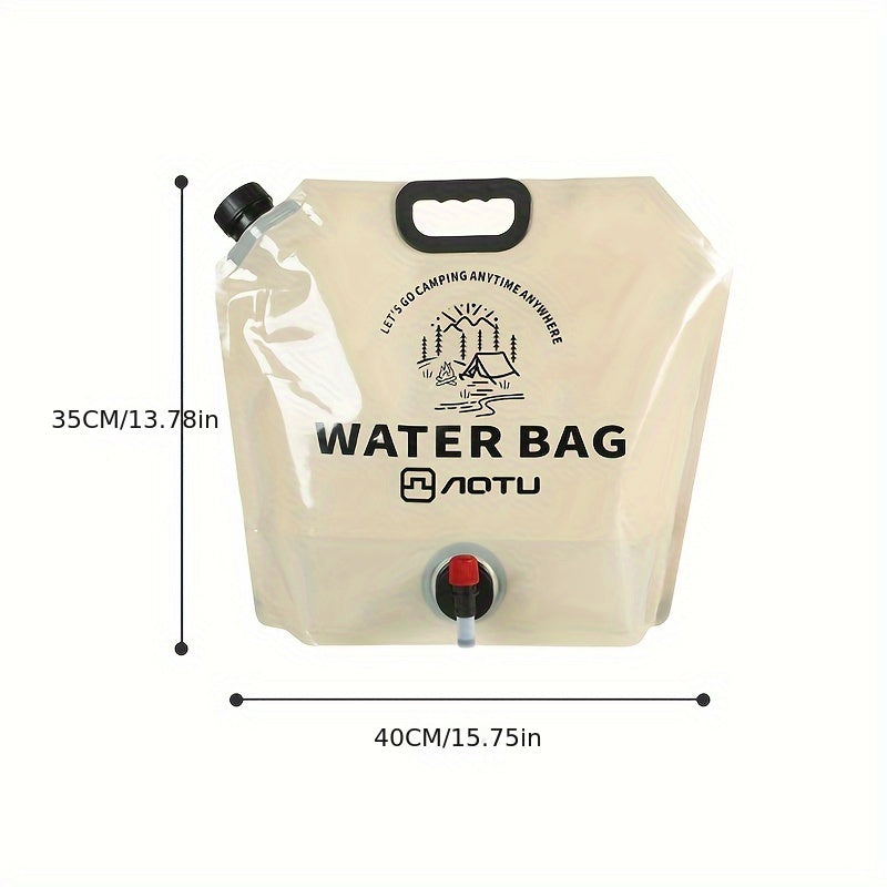 Outdoor Large Capacity Water Storage Bag Flow Speed Adjustable
