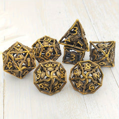 Dragonslayer Elemental Pirate Double Sword Elemental Dice Set 7pcs
