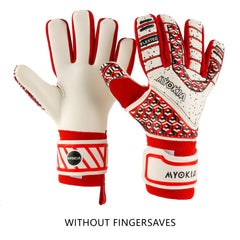 MYOKIA Soccer Goalkeeper Gloves Size 8-10 Indoor Outdoor Training & Match