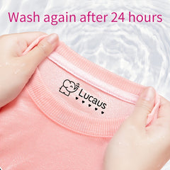Kids Name Stamp For Clothes Customized Text Clothing Labels