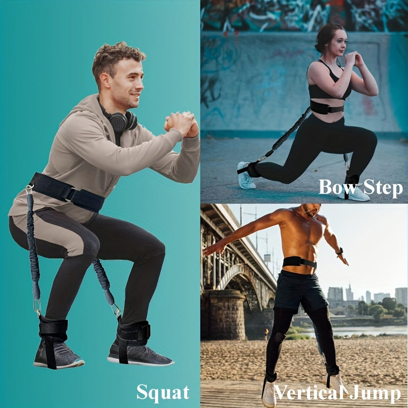 5pcs 30-70lbs TPE Resistance Bands Set for Full-Body Workouts