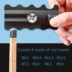 5-in-1 Billiard Cue Tip Repair Tool with Polishing Tip and Repair Needles