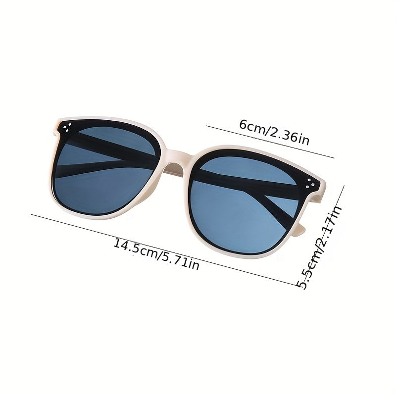 Square Polarized Sunglasses UV400 Protection for Driving Beach Travel