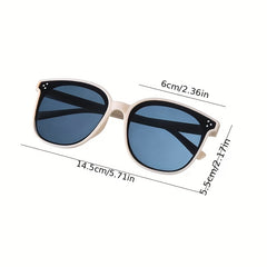 Square Polarized Sunglasses UV400 Protection for Driving Beach Travel