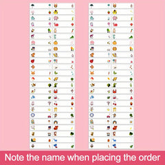Personalized Waterproof Name Tag Stickers 4 6x1 Medium Size - Pack of 60 120 240