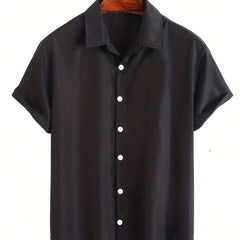 Men's Short Sleeve Casual Shirt for Summer