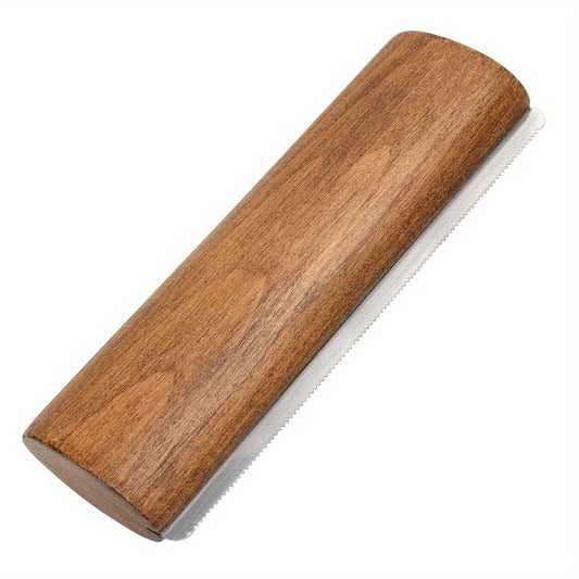 Wood Sawtooth Horse Sweat Scraper Cleaning Tool