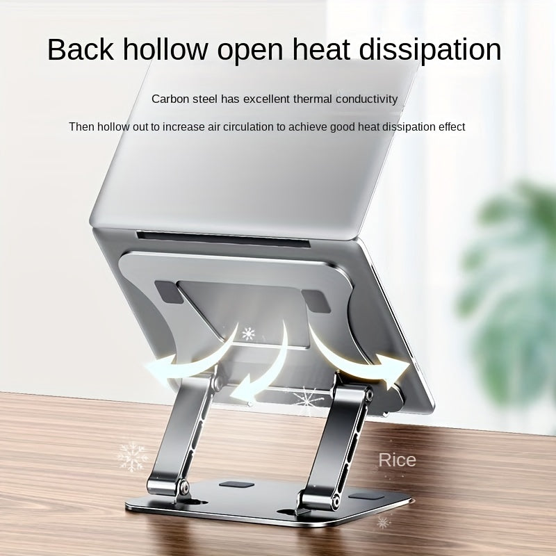 Portable Aluminum Laptop Stand Fits 10-17 Inch MacBook Pro/Air