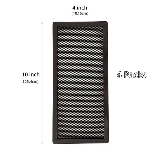 4pcs Magnetic Air Vent Filters for Wall Ceiling Floor Vents