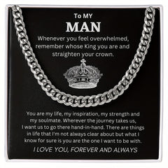 Cuban Unique Silver Pendant Necklace for Him