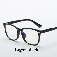 Transparent Computer Glasses Big Frame Anti Light Protective Glasses