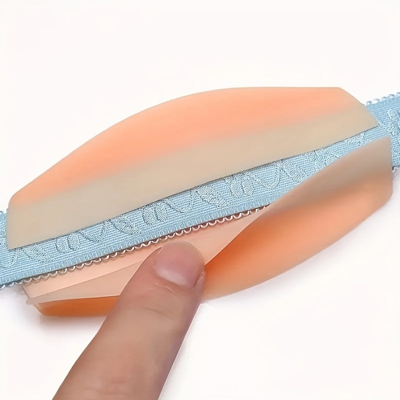 Invisible Silicone Shoulder Pads Soft Non-slip Bra Strap Cushions