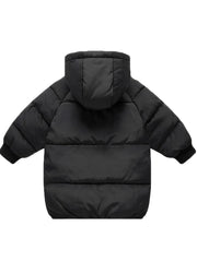 Boys Winter Hooded Puffer Coat Warm Jacket