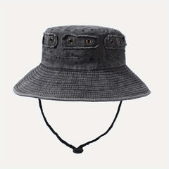 Distressed Cowboy Bucket Hats Vintage Unisex Boonie Hats