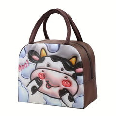 Cartoon Lunch Bag Insulated Portable Bag For Outing