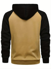 Men's Hooded Cardigan Fleece Top Coat