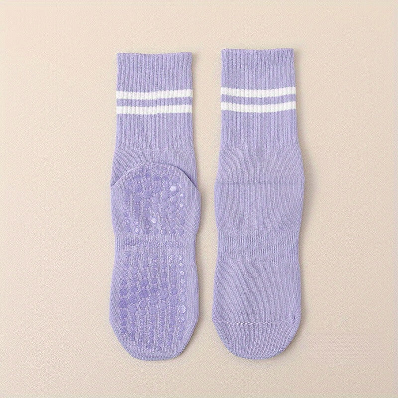 Non slip Yoga Socks With Grips For Fitness Pilates Ballet