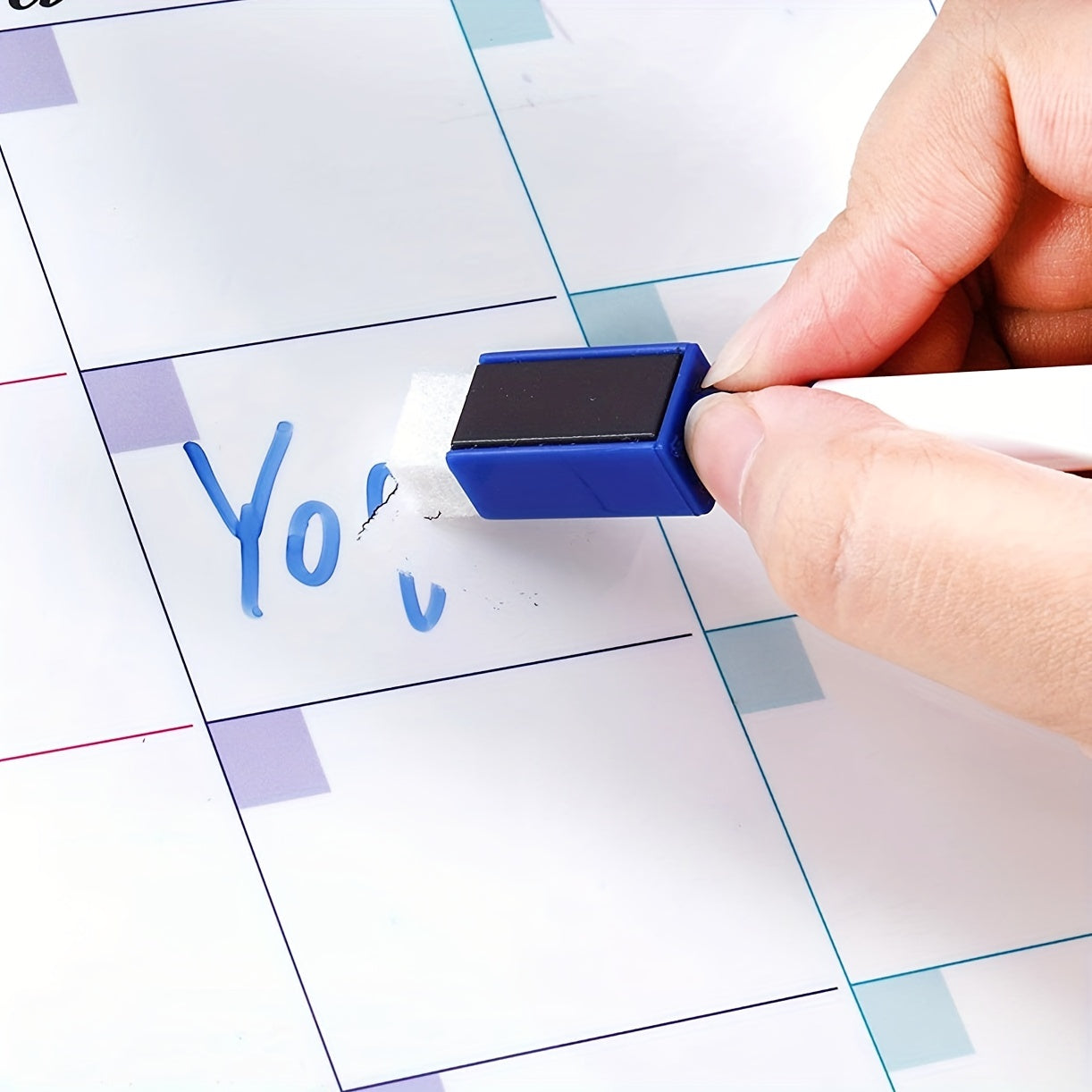 Magnetic Monthly & Weekly Planner Erasable Whiteboard Calendar Sticker