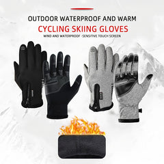 Winter Waterproof Gloves Touch Screen Warm Gloves for Outdoor Activities