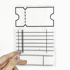 Transparent Background Printing & Stamping Stamp