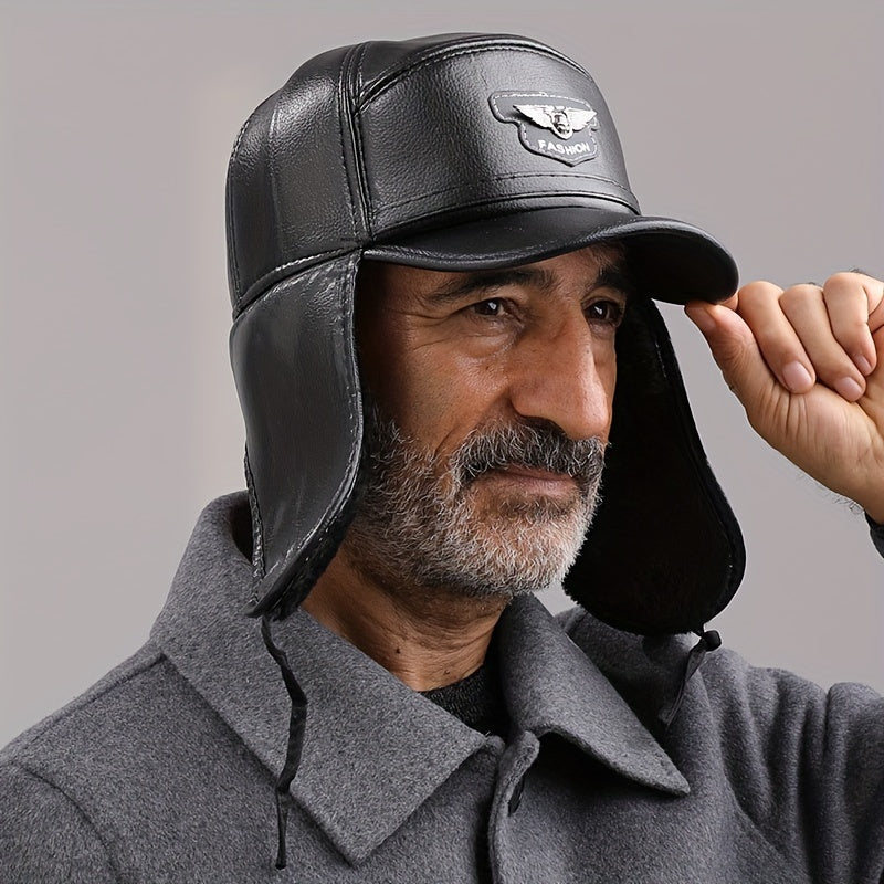 Winter Ear Protection Warm Caps For Middle aged And Elderly People