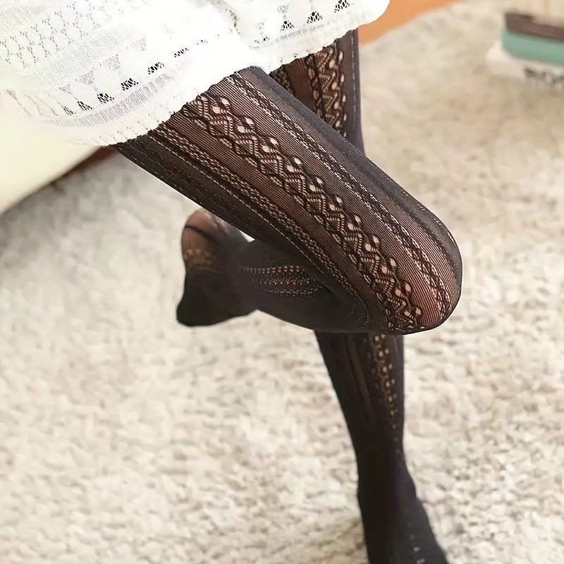 High Waist Slim Footed Pantyhose Women's Stockings