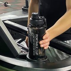 1000ml Large Capacity Plastic Water Bottle for Outdoor Sports Fitness Travel