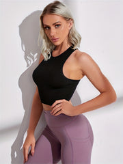 High Stretch Skinny Vest Sports Fitness Yoga Top