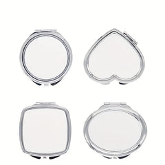 12pcs Sublimation Blank Mirror with Aluminium Plate & Glue