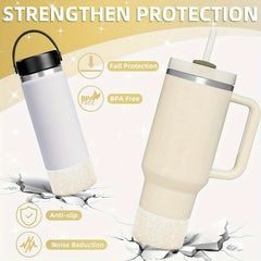 Waterproof Silicone Boots for Tumbler Cups, Anti Slip Sleeve