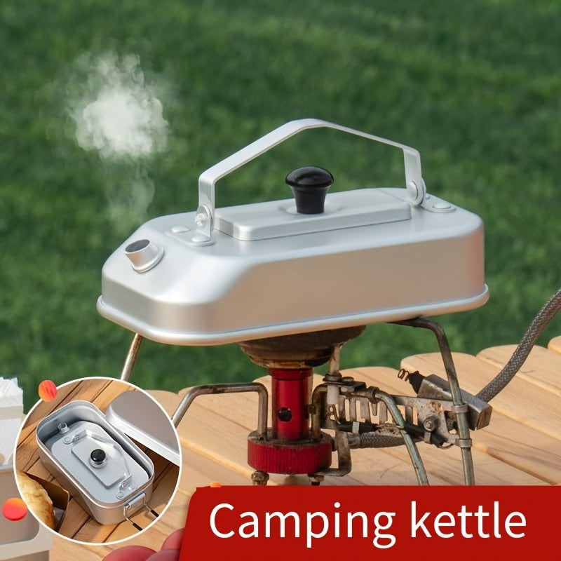 Outdoor Camping Foldable Aluminum Water Bottle Set Lunch Box