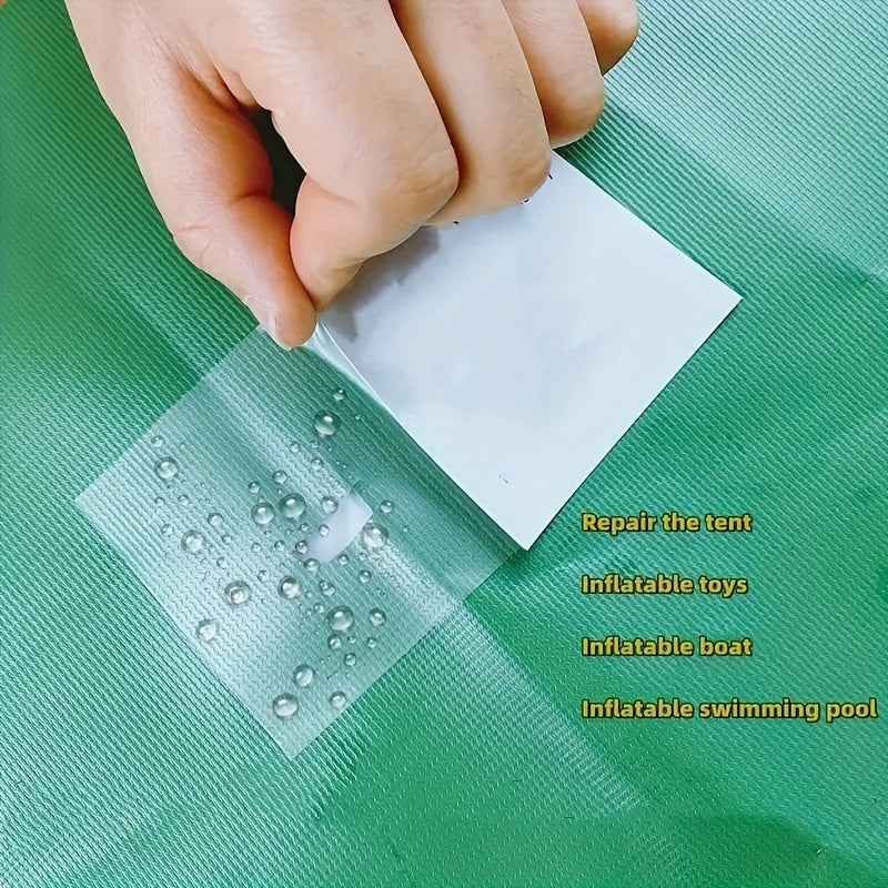 10pcs TPU Transparent Repair Kit for Raincoat Umbrella Inflatable Toys