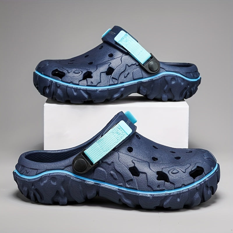 Men's Closed Toe Clogs Soft Sole Sandals Outdoor Garden Beach Shoes