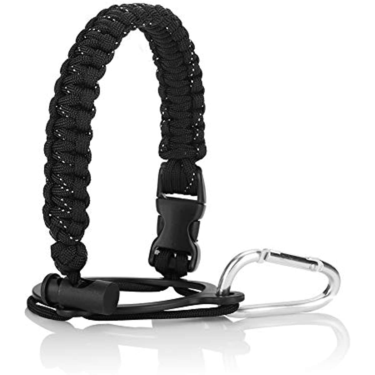 Water Bottle Handle Jumper - Fits 12oz to 64oz Bottles - Safety Ring and Lock