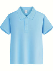 Boys Short Sleeve Breathable Summer Shirt