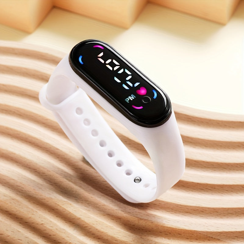 LED Touch Screen Sports Watch for Couple & Kids