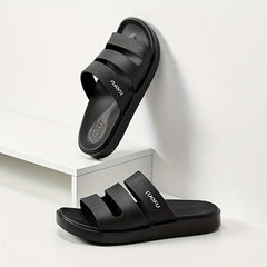 Men's Open Toe Platform Strap Sandals Anti skid Slip On Sandals