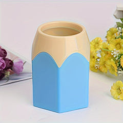 Creative Pencil Holder Stylish Desktop Storage Pen Styling Organizer Container