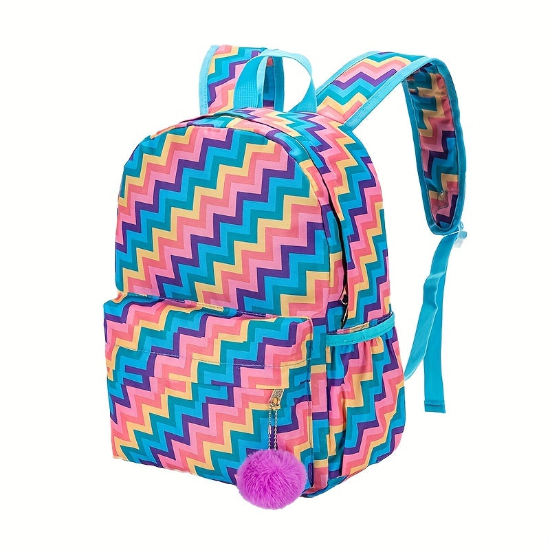Kids Star Pattern Waterproof Backpack