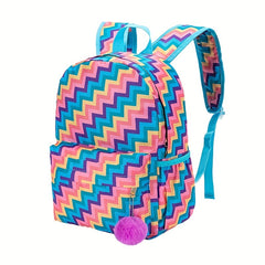 Kids Star Pattern Waterproof Backpack