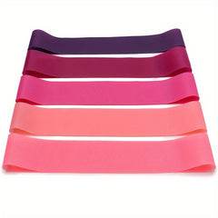 5pcs TPE Resistance Bands Elastic Bands For Exercise with 5 Resistance Levels