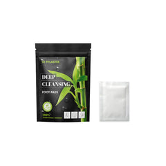 10pcs Bamboo Charcoal Deep Cleaning Foot Stickers